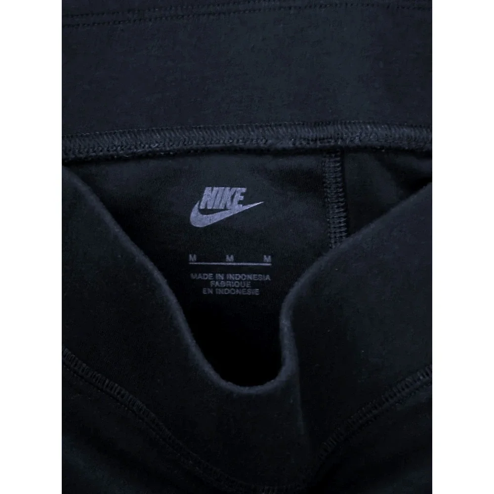 Nike Running Cropped Pants Women's Medium Black Stretch Athletic Capri Leggings